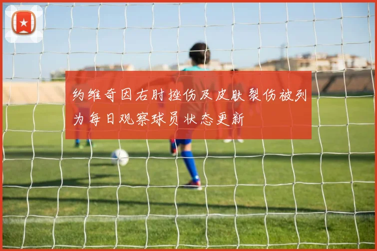 约维奇因右肘挫伤及皮肤裂伤被列为每日观察球员状态更新